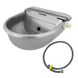 Stainless Pipe Water Trough Bowl Auto Drinking For Dog Horse Chicken Auto Fill