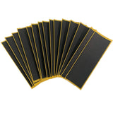 5 Pcs Proffessional Fingerboard Black Foam Grip Tape 38X110mm Skateboard Foam