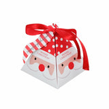 24pcs Christmas Candy Box Bag Christmas Tree Gift Box Paper Box Gift Party Bag