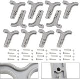 10PCS Grey T Bar handle for Anderson style plug connectors tool 50AMP 12-24V AU