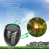 4PK LED Solar Garden Landscape Lamp