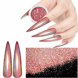 50g Fine Glitter Dust Powder Holographic Metallic Body Nail Art Craft - Red