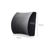 Memory Foam Seat Cushion Lumbar Back Pillow Pain Relief Car