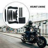 9pcs Universal Bicycle Bike Cycling Helmet Padding Kit Replacement Foam Pads Set