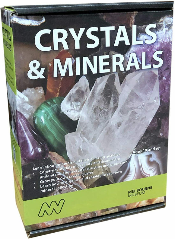 Crystal & Mineral Creation Growing Kit Kids Science Melbourne Museum Australia