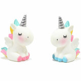 21pcs Unicorn Cake Topper Kit Cloud Rainbow Happy Birthday Banner Decorations
