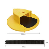 2X Mouse Trap Flip N Slide Bucket Lid Reusable Rat Catcher Killer with Ladder