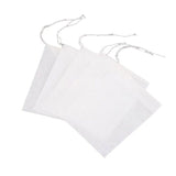 100x Empty Teabags String Heat Seal Filter Paper Herb Loose Tea Bags 90x70mm