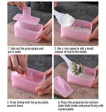 Kitchen Sushi Mold Spam Musubi Mold Onigiri Rice Ball Bento Press Maker Mould