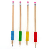 16x Pencils Soft Grip HB With Eraser