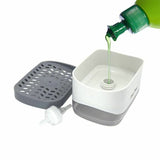 2 in 1 Sponge Holder Soap Pump Dispenser