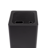 Appetito Square Universal Knife Block Holder Kitchen Tools - Matte Black