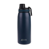 Oasis Stainless Steel Double Wall Insulated Sports Bottle Screw Cap 780ml -Navy