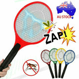 2x Electric Fly Mosquito Zapper Swatter Bug Insect Kill Racket Assorted Colour