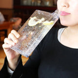 Water Bottle 420ml A5 Paper Kettle Flat Pad Portable Book Drinks Cup Memobottle