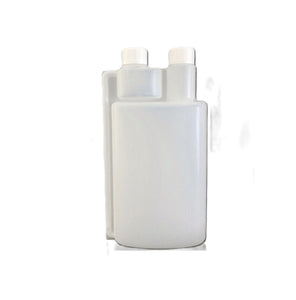 10x Plastic Twin Chamber Bottle Tamper Evident Cap Chemical Liquid Bottle 1000ml