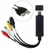 USB 2.0 VHS Tapes to DVD VCR Audio Video Converter Capture Card Adapter PC