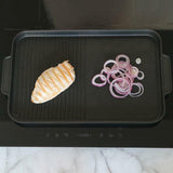 Grill Plate Non Stick Giant Combination Suits Induction Stanley Rogers 44 x 27cm