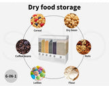 Grain Case Cereal Dispenser Storage Box Kitchen Food Rice Container Wall 10KG