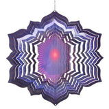 Buddha Wind Spinner Sky Hanging Wind Spinners Stainless Steel Yard