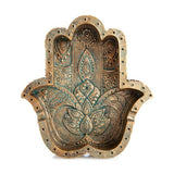 Burner & Ashtray Sacred Symbol Hand of God Stick Cone Holder Hamsa Incense