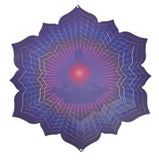 Buddha Wind Spinner Sky Hanging Wind Spinners Stainless Steel Yard