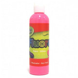 6 Tubes Artistic Fluorescent Paint Fluoro Fluro Glo Colour 250ml
