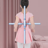 Adjustable Yoga Body Stick Open Shoulder Stand Posture Corrector OpenBack -Green