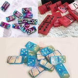 Silicone Dominoes Game Toy Making Mold Resin Epoxy Mould Casting Craft