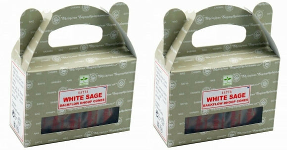 Satya White Sage 48 Incense Cones