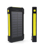 Portable Power Bank Solar Panel Dual USB External Battery Pack Charger 10000mAh
