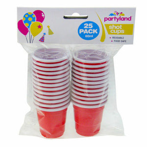 100 Pieces 60ml BPA Free Plastic Shot Cups