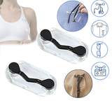 Magnetic Eye Glasses Spectacle Sunglasses Clip Holder Brooch Badge Hang Black