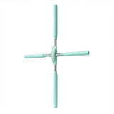 Adjustable Yoga Body Stick Open Shoulder Stand Posture Corrector OpenBack -Green