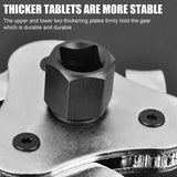 3 Jaw Engine Oil Filter Removal Wrench Tool -1/2" & 3/8'' Drive 65mm-110mm 3 Leg