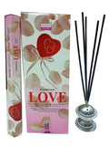 Darshan Love Incense Fragrance Sticks Natural India Essences Aroma - 120 Sticks