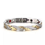 Mens Women Bracelet Magnetic Healing Bio Therapy Arthritis Pain Relief Bangle