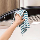 10pcs Microfibre Cloth Rag Bulk Car Kitchen Glass Cleaning Towel Washing 25x25cm