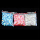 4 bags Nail Art Glitter Holographic Flakes Glitter DIY Nail Art 3D Sequins Decor