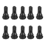 10x TR412 Car Auto Snap In Tyre (Tire) Valve Rubber Tubeless Short Valve Stems