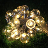 80 LED Solar Powered Fairy String Lights Outdoor Garden Party Wedding Xmas 10M