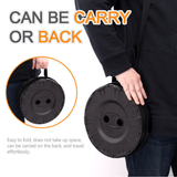 1x Portable Retractable Telescopic Folding Stool Seat Camping Travel Chair