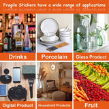 50pcs Fragile Handle With Care Thank You Label Sticker Adhesive Label 5.1x7.6cm