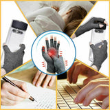Arthritis Gloves Compression Joint Finger Pain Relief Hand Wrist Support Brace L
