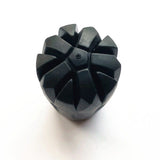 8x Black Spare Walking Stick Trekking Hiking Pole Rubber Ferrule Tips End Cap