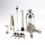 12Pcs Cocktail Shaker Set Mixer Martini Strainer Bartender Kit Spirits Maker Bar