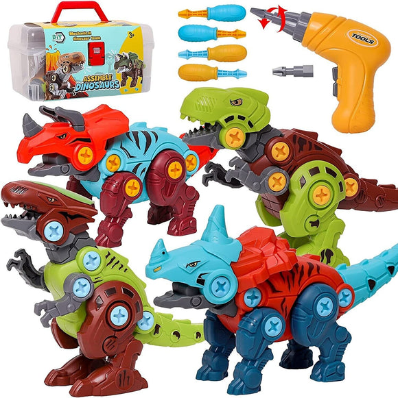Dinosaur Toy Take Apart Educational Building Children Kids Construction Tools