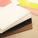 20x Blank Flat Cards Thick Card Stock 300gsm Handmake Paper 100*148mm -Black
