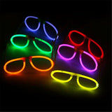 2x Multi Color Glow Sticks Glasses Light Shining Party Fun toy Glow In The Dark