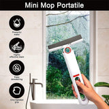 Mini Mop Self-Squeeze Wet Hand Free Portable Home Window Cleaner Tools Shirln